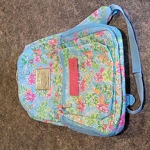 Lilly Pulitzer x Disney baha backpack blue Ibiza NWT retired color way